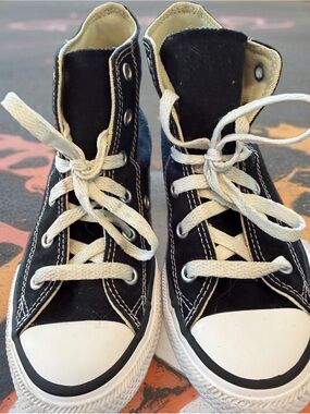 basketball retro Converse casual Chuck Taylor All Star High Top Black kids 1Y